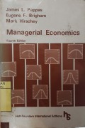 Managerial Economics, 4th ed.