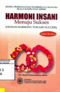 Harmoni Insani Menuju Sukses (Human Harmony Toward Success): Model Pembangunan Sumber Daya Manusia Skala Makro dan Mikro, ed. 2
