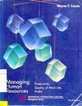 Managing Human Resources: Productivity, Quality of Work Life, Profits, 3rd ed.