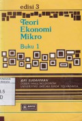 Teori Ekonomi Mikro, buku 1, ed. 3