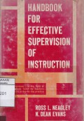 Handbook for Effective Supervision of Instruction
