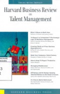 Harvard Business Review on Talent Management