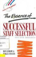 The Essence of Successful Staff Selection