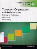 Computer Organization and Architecture: Designing for Performance, 9th ed.