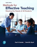 Methods for effective teaching : meeting the needs of all students, 8th ed.