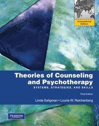 Theories of Counseling and Psychotherapy, 3rd ed