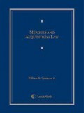 Mergers and acquisitions law.