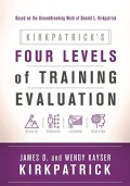 Kirkpatrick's four levels of training evaluation.