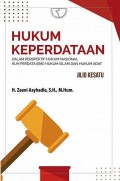 Hukum Keperdataan: Dalam Perspektif Hukum Nasional KUH Perdata (BW) Hukum Islam dan Hukum Adat, jilid 1, ed. 2.
