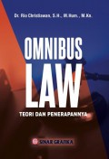 Omnibus law : teori dan penerapannya.