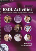 Esol Activities: Pre-entry