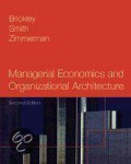 Managerial Economics and Organizational Architecture, 2nd.ed.