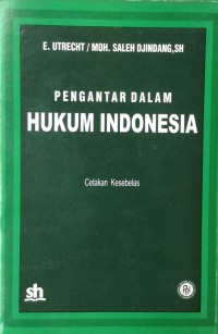 Pengantar dalam Hukum Indonesia