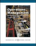 Operations Management: Contemporary Concepts and Cases, 3rd ed.
