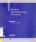 Modern Manufacturing Process