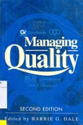 Managing Quality