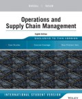 Operations and Supply Chain Management, 8th ed.