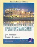 Principles of Operations Management, 5/e