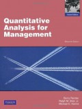 Quantitative Analysis for Management, 11th ed.