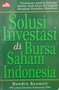 Solusi investasi di bursa saham Indonesia.