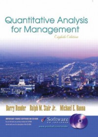Quantitative Analysis for Management, 8/e